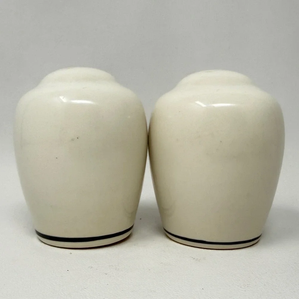 Pfaltzgraff Garden Vegetable Mixing Bowl and Salt Pepper Shakers Set‎ Stoneware